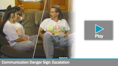 Communication Danger Sign: Escalation - Loren & Dee