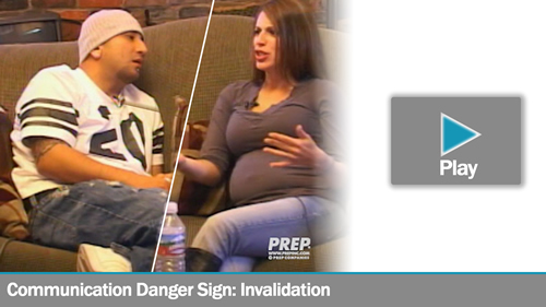 Communication Danger Sign: Invalidation - Sam & Tiera