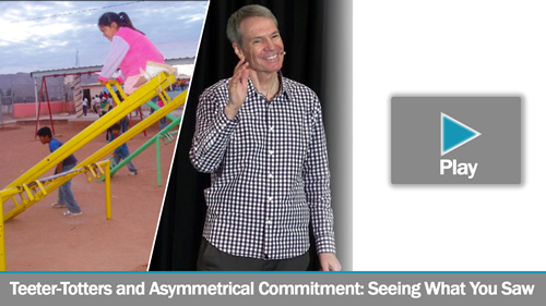 Teeter-Totters and Asymmetrical Commitment: Seeing What You Saw